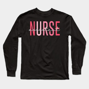 Vintage Certified Nurse Assistant Nursing Assistant CNA Long Sleeve T-Shirt